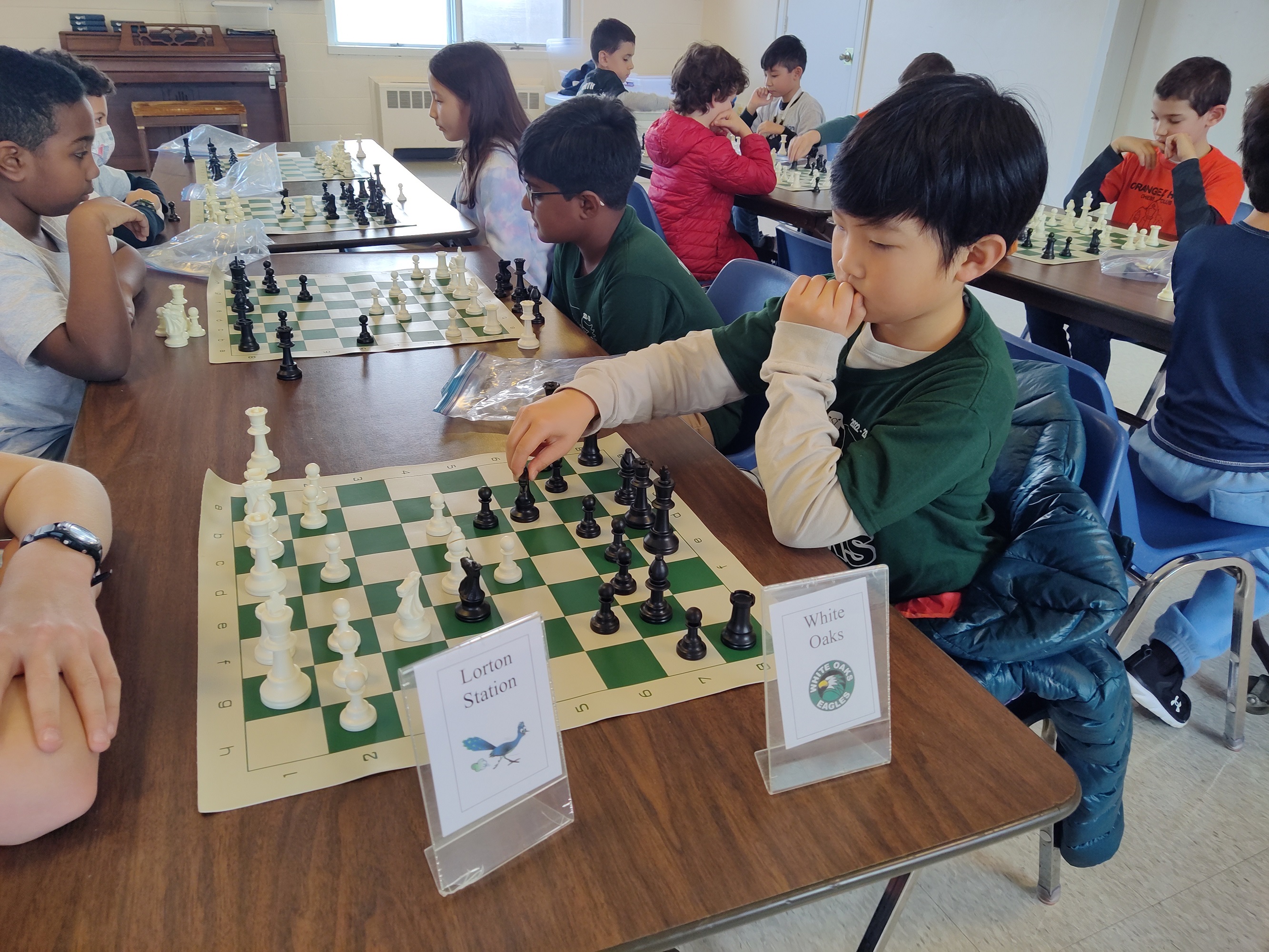 Elementary Team League 2023-24 Round 1 Results - U.S. Chess Center