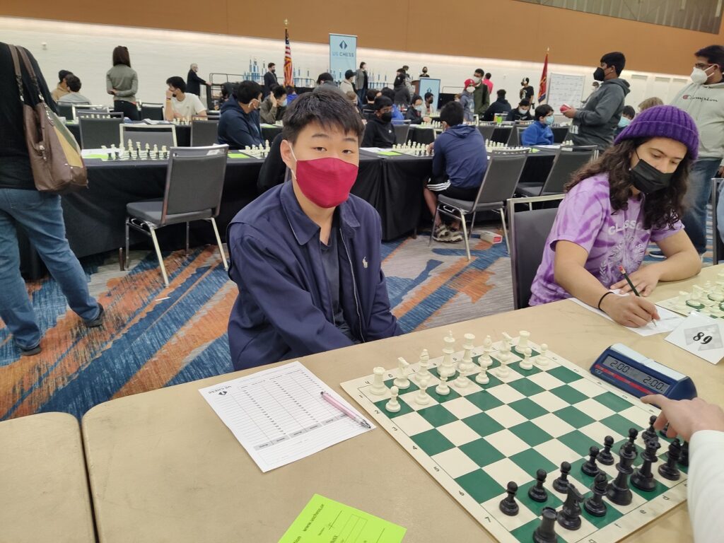 Three Sunday Chess Students Competed in National High School