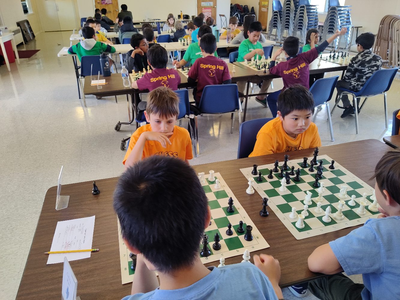 Elementary Team League 2023-24 Round 1 Results - U.S. Chess Center